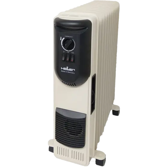 دفاية زيت هيلر، 13 ريشة، 2500 وات، مروحة، 14 متر، بيج، MAV 2513 T