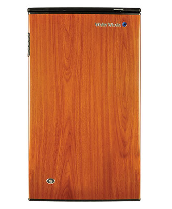 White Whale Mini Bar Refrigerator, Defrost, 80 Liters, Wooden, WR-R4K
