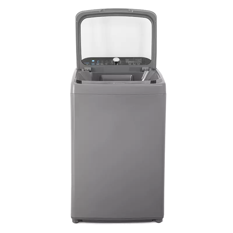 غسالة ملابس فوق اوتوماتيك وايت بوينت، تحميل علوي، 16 كجم، باب هيدروليك، شاشة ديجيتال، حلة دياموند درام، رمادي غامق، WPTL1666DGSMA