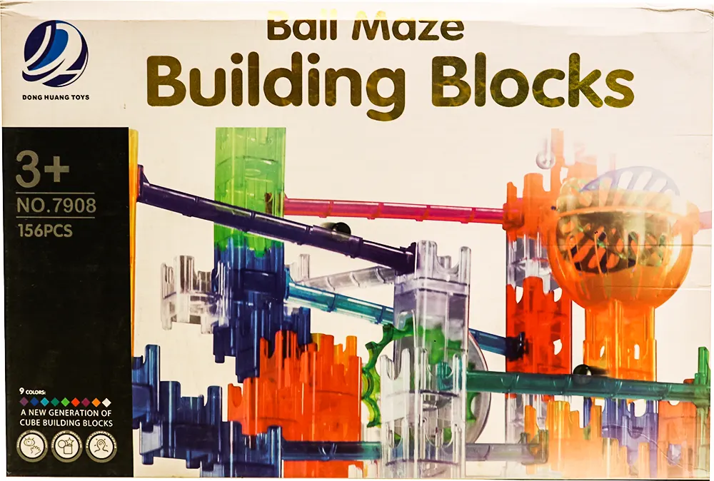 لعبة مكعبات بناء، تراك كور، 156 قطعة، 7908