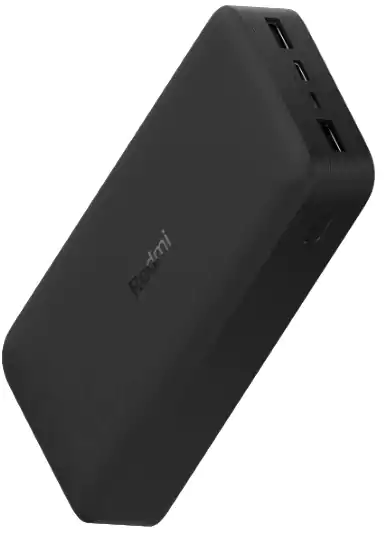 شاحن باور بانك شاومي ريدمي،بطارية 20000 مللي أمبير،5.1 فولت، 18 وات ،أسود،PB200LZM