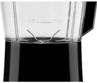 خلاط  كهربائي ميانتا، 500وات، 1.5 لتر، أسود ، BL1251B