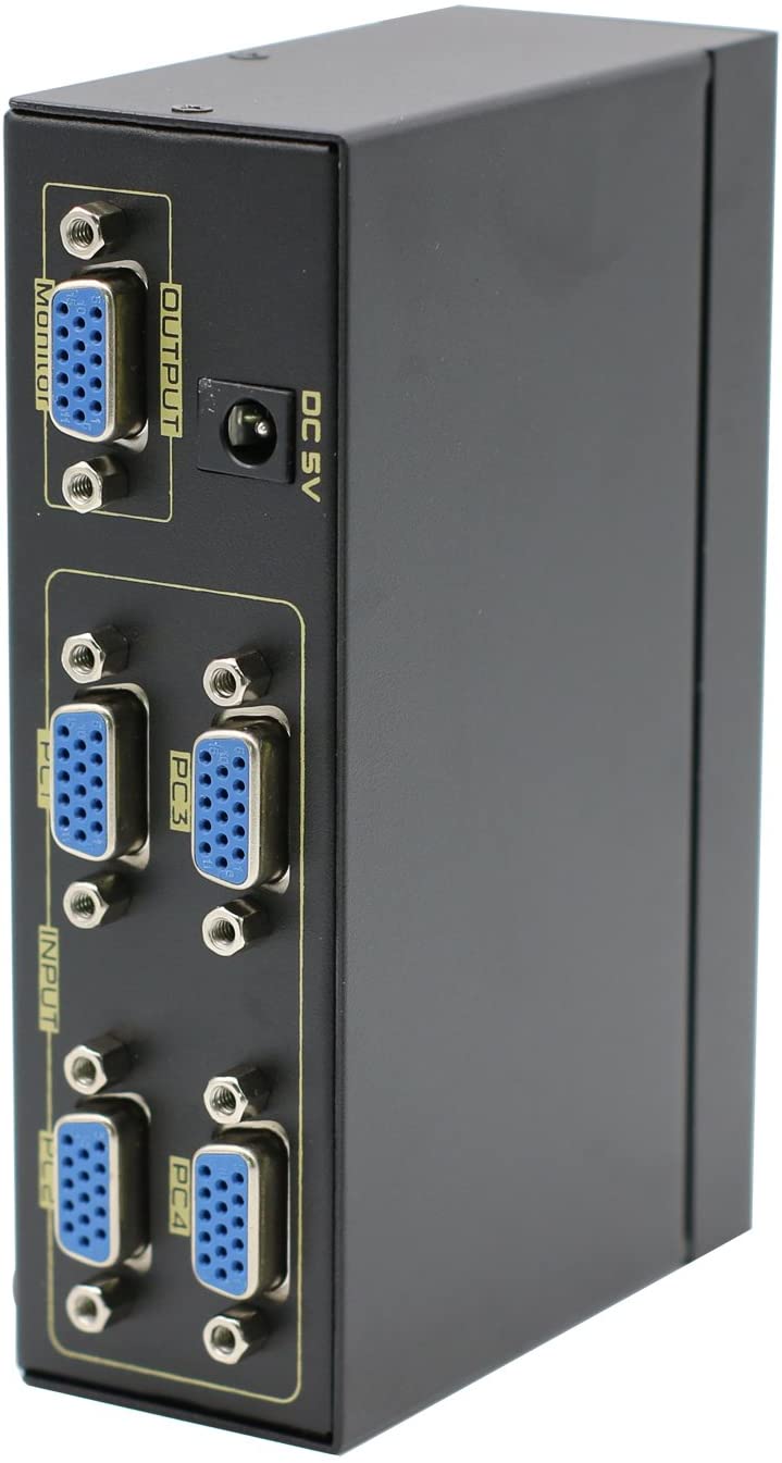 مشغل اوديو وفيديو 1 في 4 لتشغيل جهاز عرض واحر علي اربع شاشات مختلفه في نفس الوقت