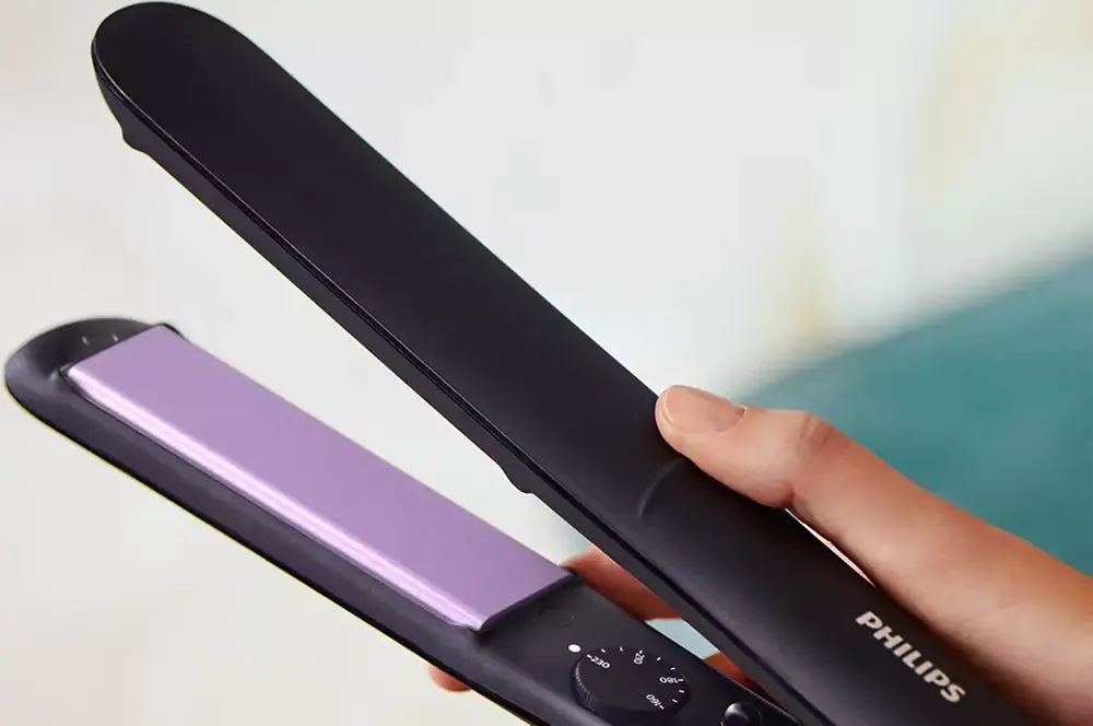 مكواة فرد الشعر فيليبس، ألواح سيراميك، 180- 230 درجة سيليزيوس، أسود، BHS377