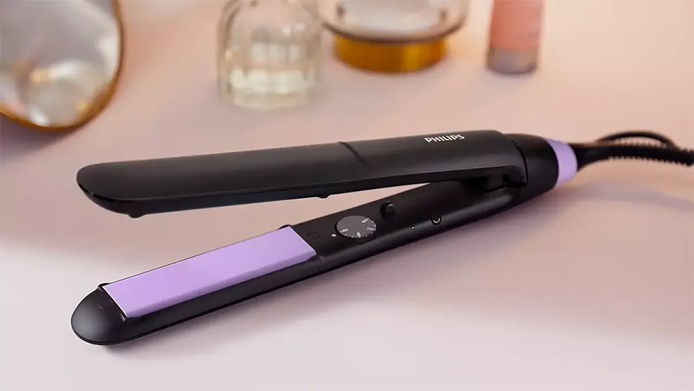 مكواة فرد الشعر فيليبس، ألواح سيراميك، 180- 230 درجة سيليزيوس، أسود، BHS377