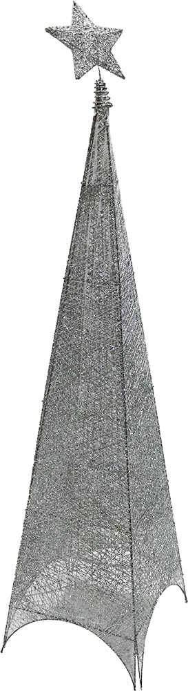 شجرة كريسماس معدن MK-289- سيلفر