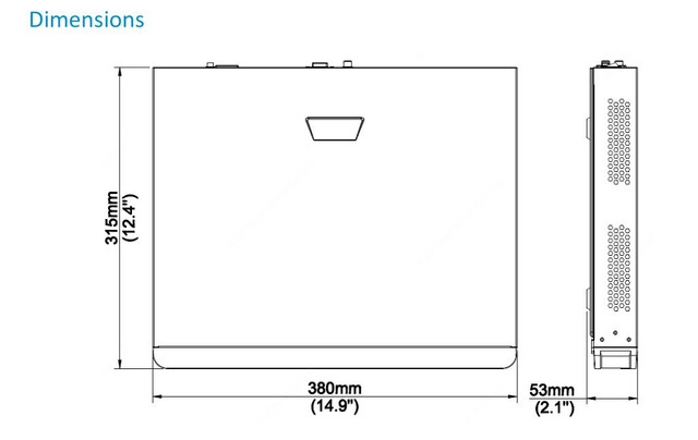 مسجل فيديو شبكي يوني فيو، 16 قناة بدقة 4K، NVR302، أسود