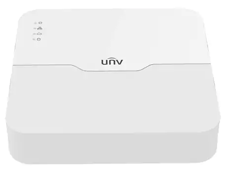 مسجل فيديو شبكي يوني فيو،4 قنوات، NVR301-04LS3-P4، أبيض
