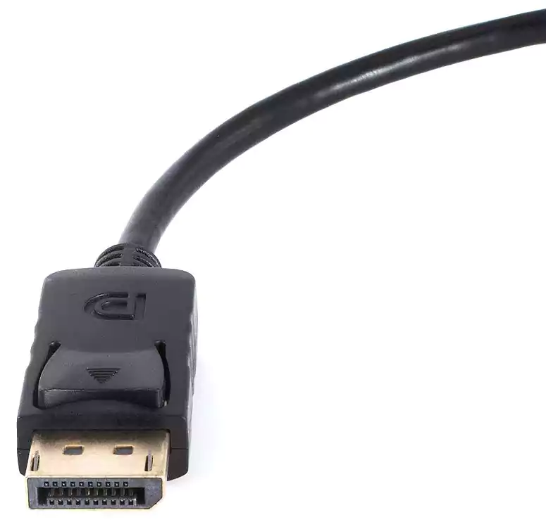 كابل توبى من Display Port الى VGA - أسود -DC138