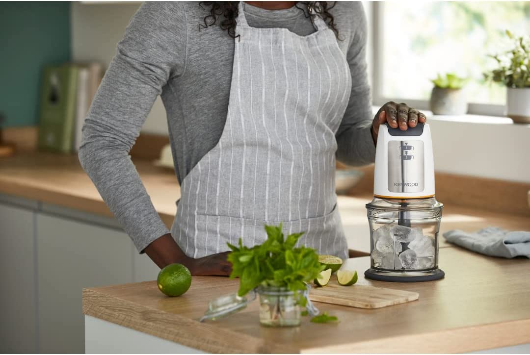 قطاعة خضار مع وعاء إضافي كينوود 500 وات OWCH61.200WH- أبيض