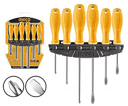 طقم مفكات إنكو، 6 قطع، HKSD0658