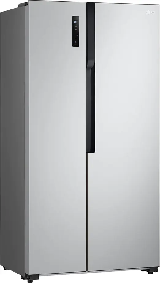 LG Refrigerator, No First, 519 Liters, Inverter, 2 Doors, Silver, GCFB507PQAM