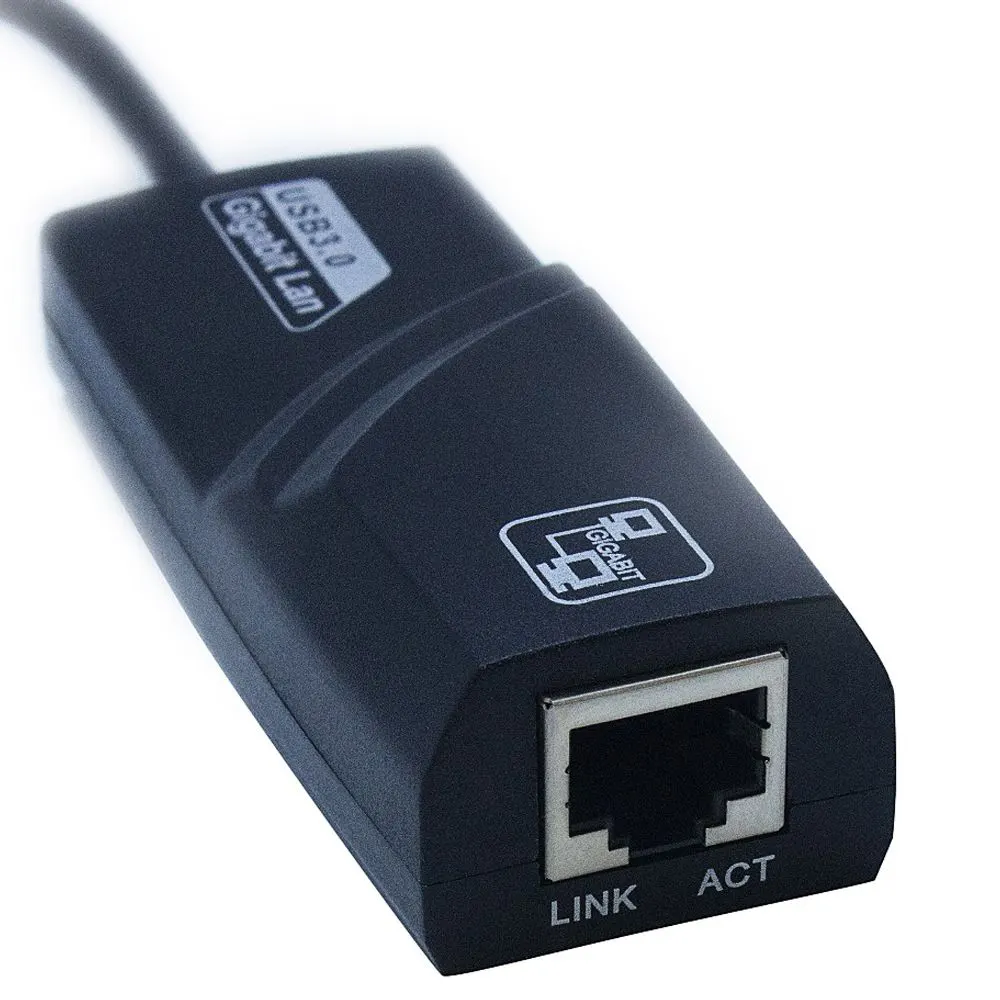 محول USB 3.0 الي RJ45 توبي، سرعات 10-1000 ميجابايت، أسود، CV339