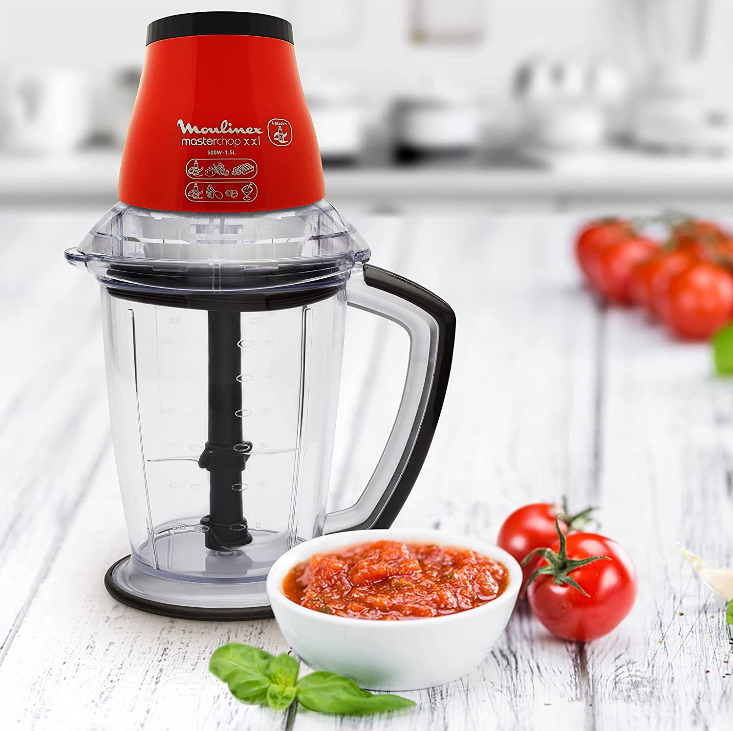 كبه مولينكس، 500 وات، 1.5 لتر، أحمر، DJ4700EG1