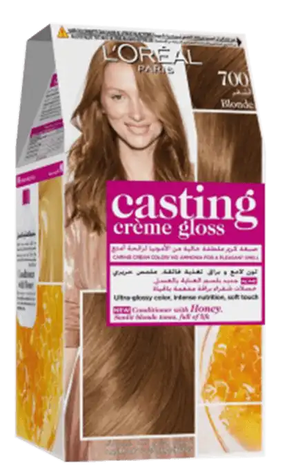 صبغة شعر كاستينج كريم جلوس من لوريال 700 أشقرغامق