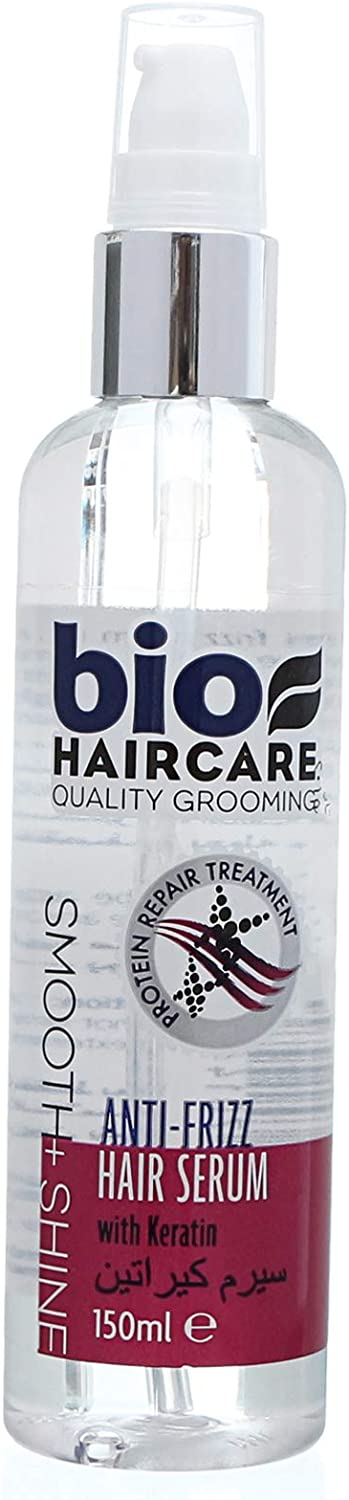 سيروم شعر بيو هير كير انتي فريز بالكيراتين للعناية بالشعر، 150 مل