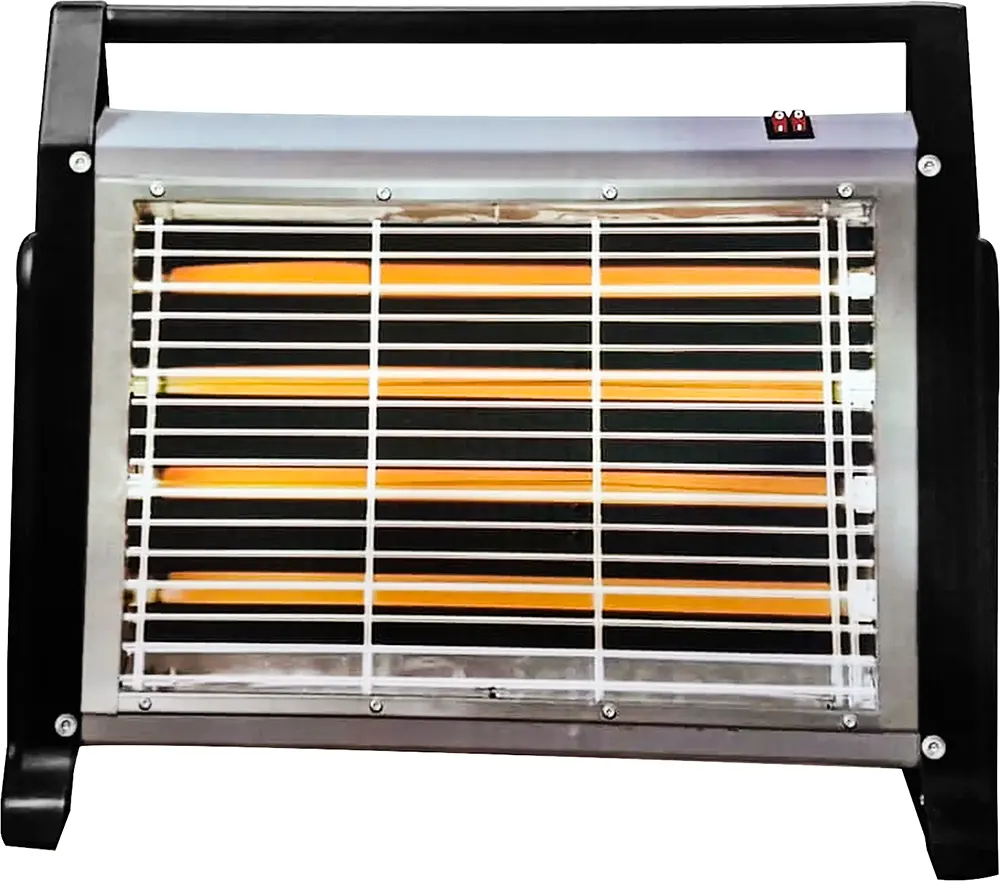 iHome Halogen Heater, 4 Candles, 2000 Watt, Black, KI-2040