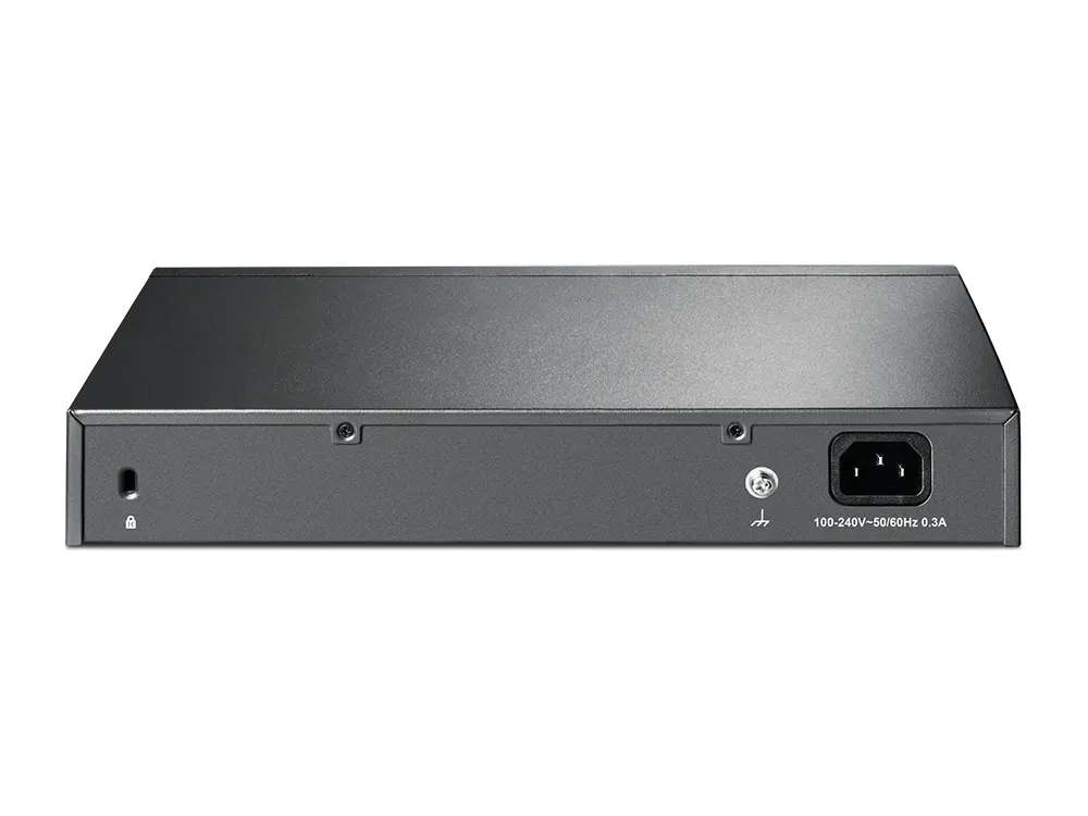 تي بي لينك ديسكتوب-Rackmount سويتش، 24 منفذ، 100ميجابيت، أسود، TL-SF1024D