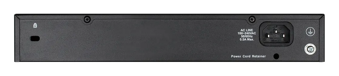 دي لينك Unmanaged سويتش، 24 منفذ، 100ميجابيت، أسود، DES-1024D