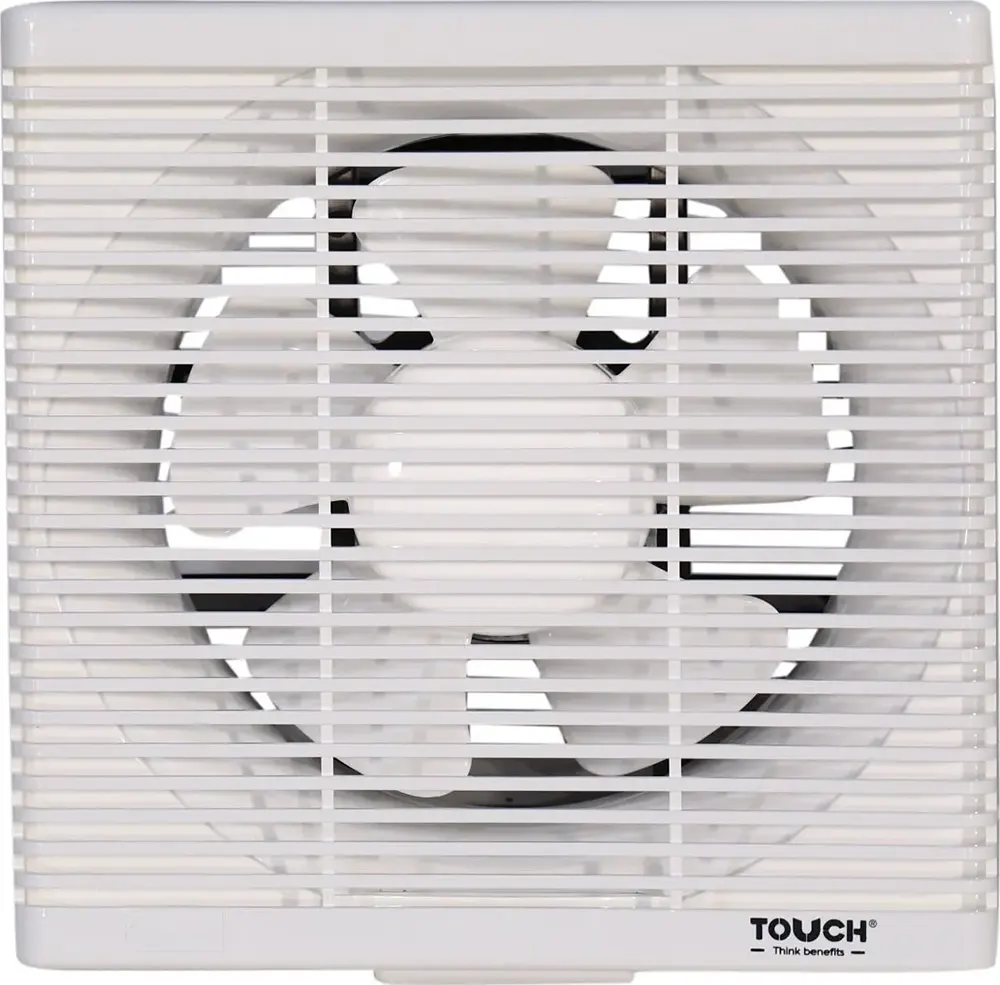 شفاط مطبخ تاتش الزنوكي اطار 25*25 سم، قطر المروحة الداخلي 20 سم، اتجاهين ، 35 وات، أبيض، 40206