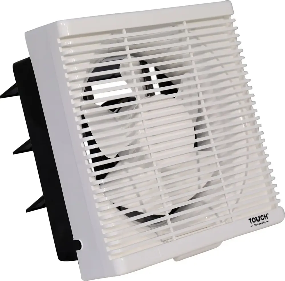 شفاط مطبخ تاتش الزنوكي اطار 25*25 سم، قطر المروحة الداخلي 20 سم، اتجاهين ، 35 وات، أبيض، 40206