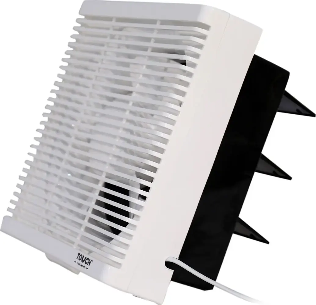 شفاط مطبخ تاتش الزنوكي اطار 25*25 سم، قطر المروحة الداخلي 20 سم، اتجاهين ، 35 وات، أبيض، 40206