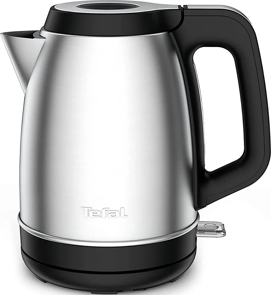 غلاية مياه كهربائية استانلس تيفال، 1.7 لتر، 2400 وات، ستانلس، KI280D10