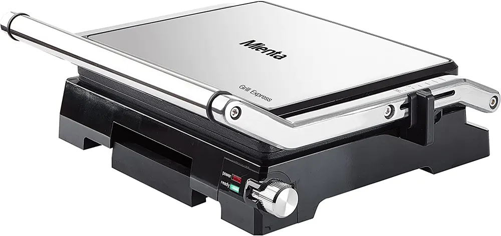 شواية كهربائية ميانتا، 2000 وات، ستانلس ستيل، فضي، CG28209A