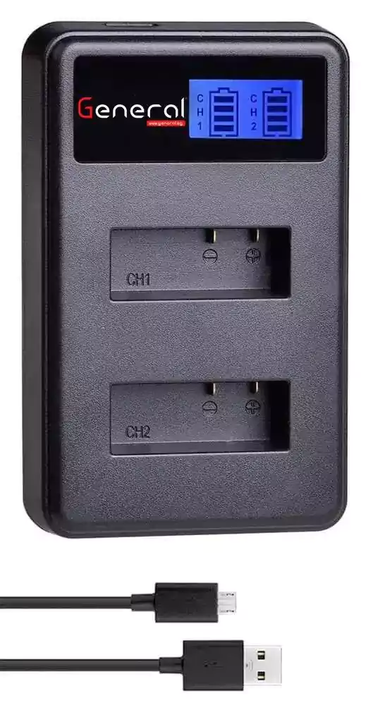 شاحن بطارية جينرال لكاميرا كانون LP-E8