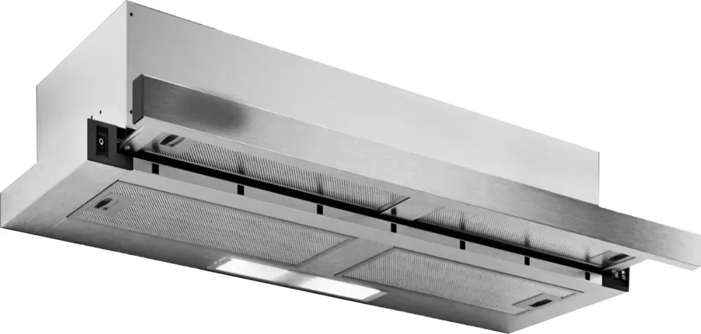 شفاط بلت ان  ستار ماكس مسطح ، 90 سم، 3 سرعات، سيلفر ، SMH 90F IN-OUT