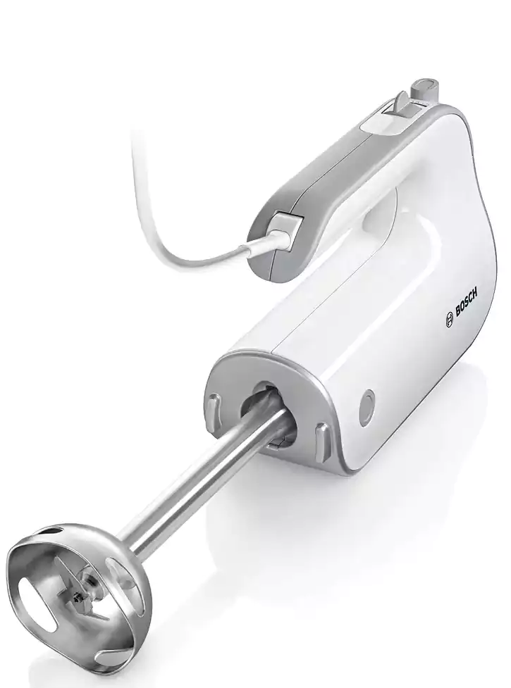 مضرب بيض بوش، 500 وات، 5  سرعات، مزود بملحقات ،أبيض ، MFQ4080