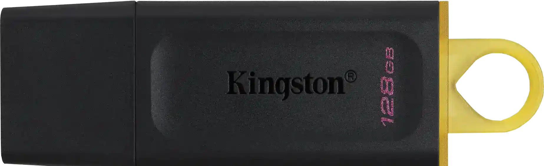 فلاش ميموري كينجستون Exodia، بسعة 128 جيجابايت، USB 3.2، أسود، DTX-128GB