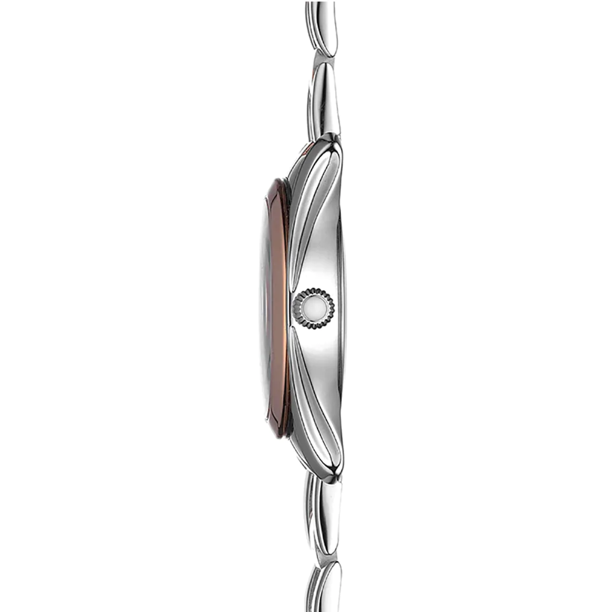 ساعة تيسوت نسائية، عقارب، سوار ستانلس ستيل، فضي، T112-210-22-113