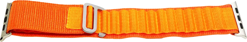 استيك ساعة الترا، قماش، 42-44-45 مم ،برتقالي