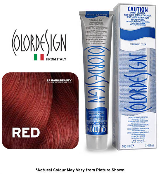 صبغة شعر من كلر ديزاين احمر 100 مل