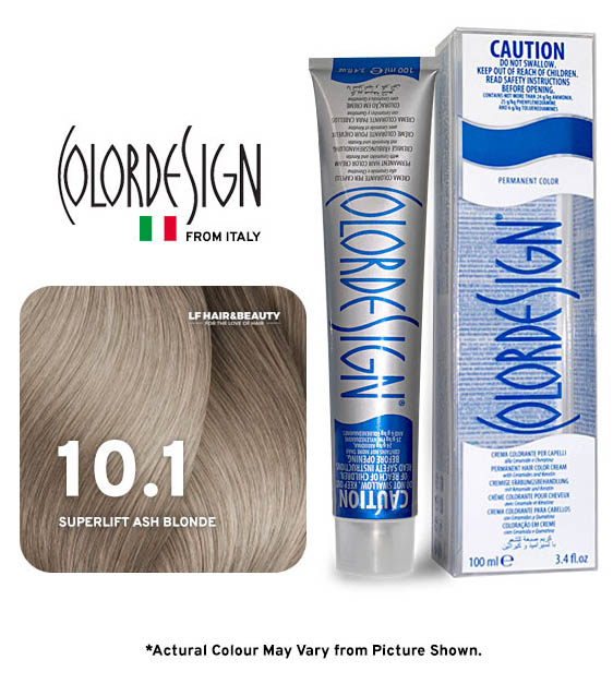 صبغة شعر دائمة كولور ديزاين 10.1 أشقر رمادي فائق الرفع 100 مل