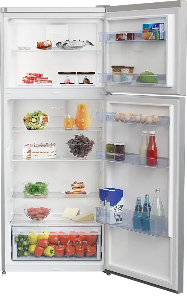 ثلاجة بيكو نوفروست، 367 لتر، 2 باب، ستانلس، RDNE430K02DX