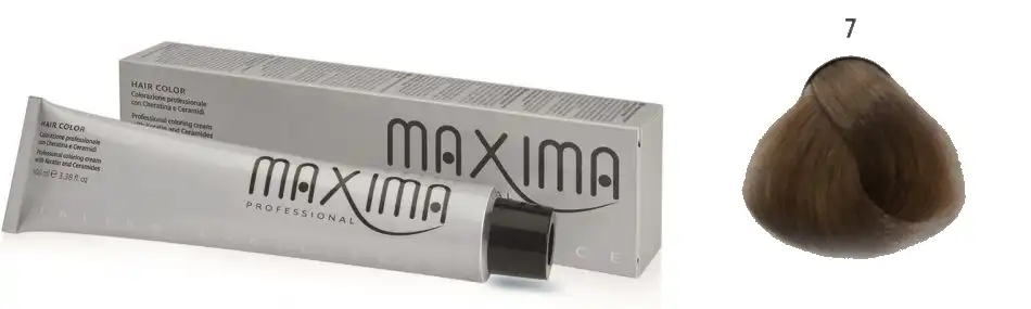 صبغة شعر من ماكسيما 7 اشقر  100 مل
