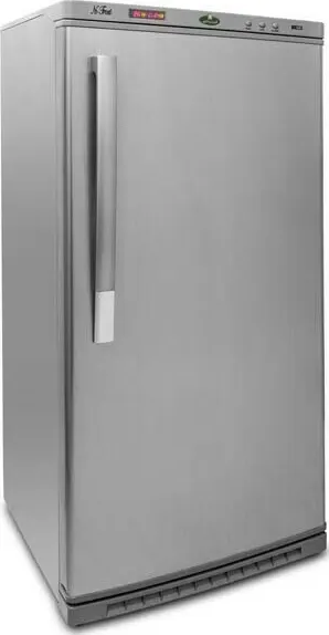 فريزر كريازي، 6 درج، نوفرست، رأسي، ديجيتال، فضي، E250N6-3