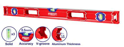 ميزان مياه ام توب، 3 عيون، 80 سم، ESLL28001