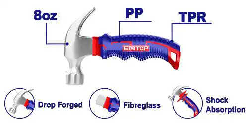 شاكوش خلاع إم توب، 220 جرام، EHAMCH0802