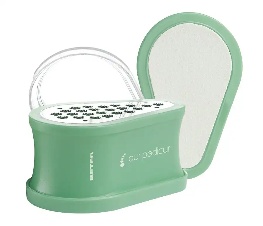 أداة باديكير لإزالة الجلد الميت الصلب للقدم من بيتر ، سهلة وآمنة الاستخدام عند الكشط،