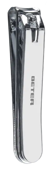 قصافة أظافر معدنية للكبار من بيتر فضي 07004