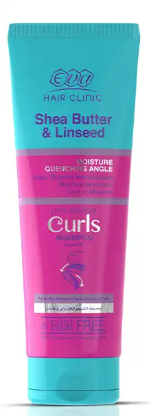 شامبو بزبدة الشيا خالي من السلفات من ايفا كيرلز  230 مل