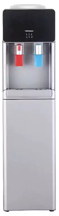 مبرد مياه تورنيدو، 2 حنفية (بارد + ساخن)، تحميل علوي، فضي، WDM-H45ASE-S