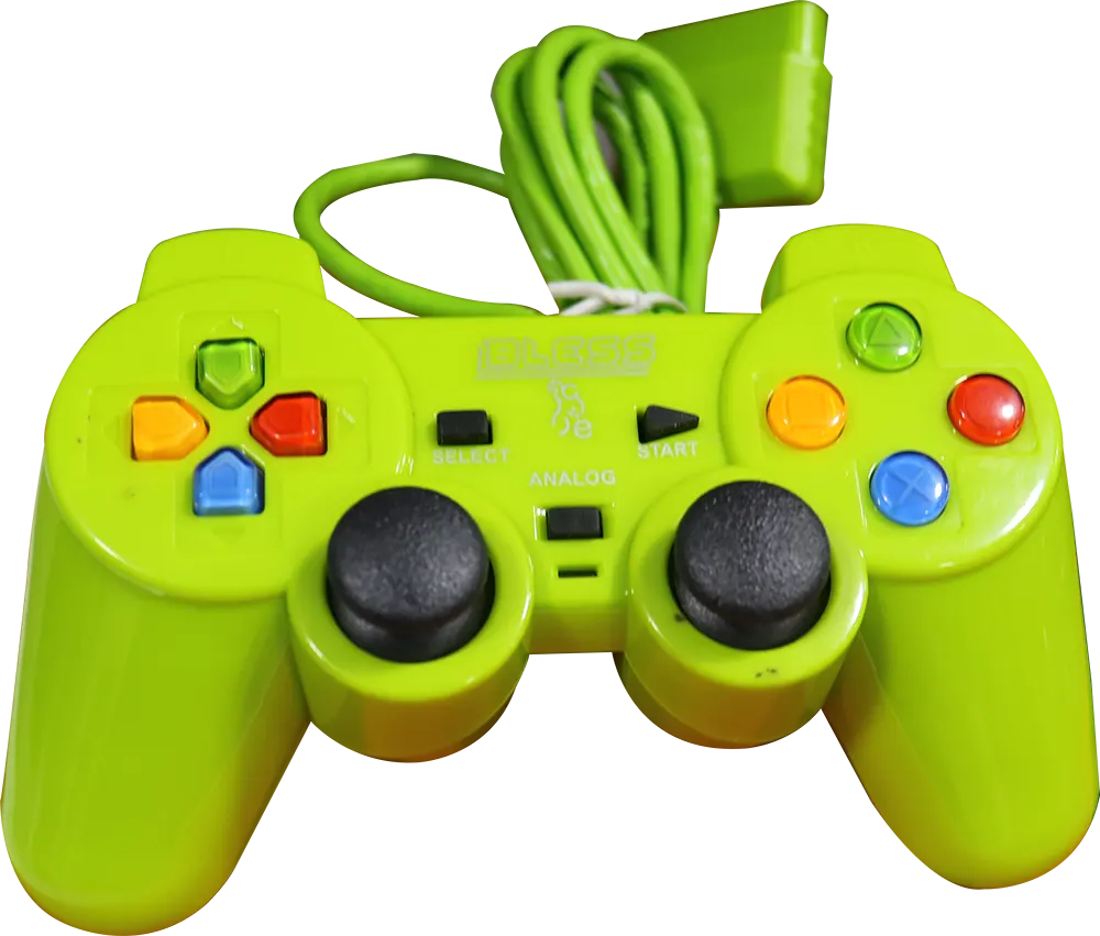 دراع بلايستيشن 2، سلكي، أسود