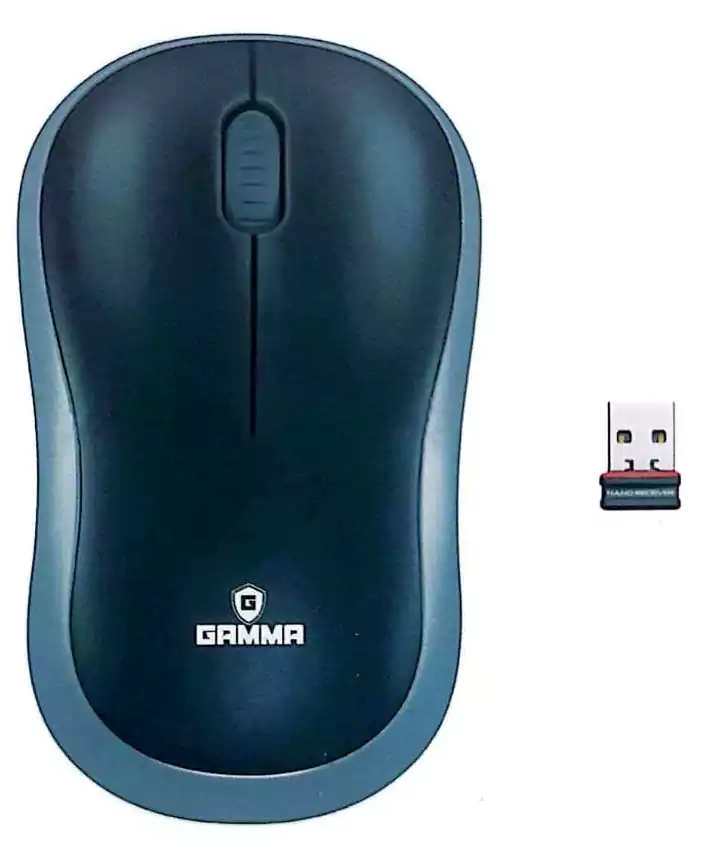 ماوس لاسلكي جاما، احادي النطاق، أزرق، GT-152