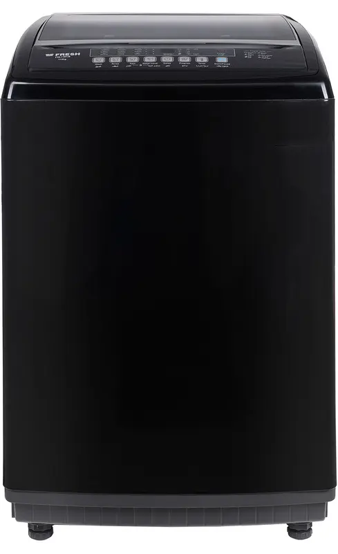 غسالة ملابس فوق أتوماتيك فريش، تحميل علوي، 11 كجم، طلمبة ،شاشة ديجيتال، أسود، FTM11F12B