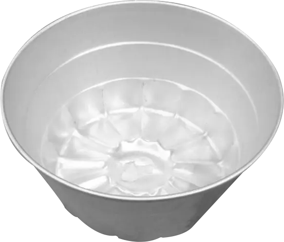 قالب كيك ألمنيوم علي شكل مستطيل زهران مقاس 20 - فضي