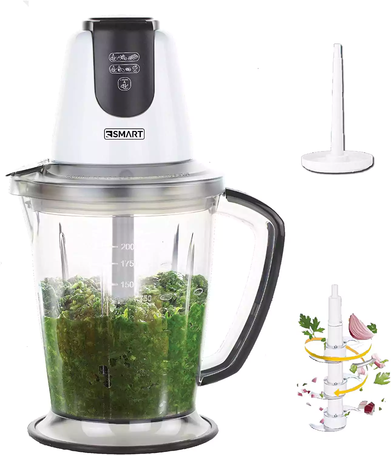 كبة سمارت، 600 وات، 2 لتر، أبيض، SCH6110E